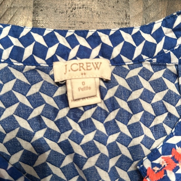 J. Crew blouse size 0. - Picture 9 of 11